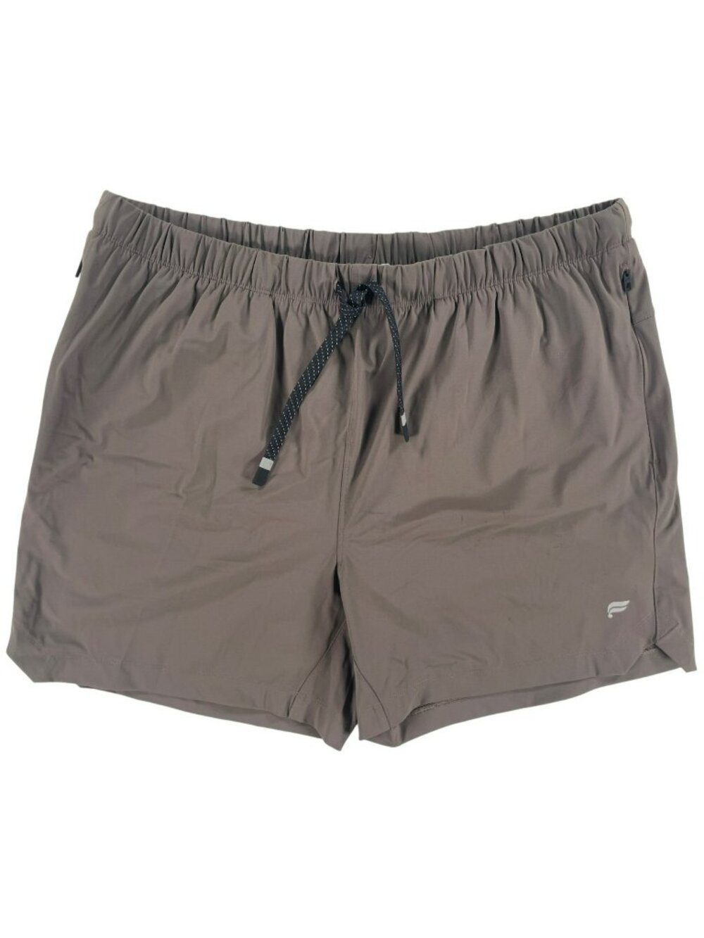 Fabletics Athletic Shorts Brown Gym Running Elastic Waistband Men's Sz XL DEFECT
